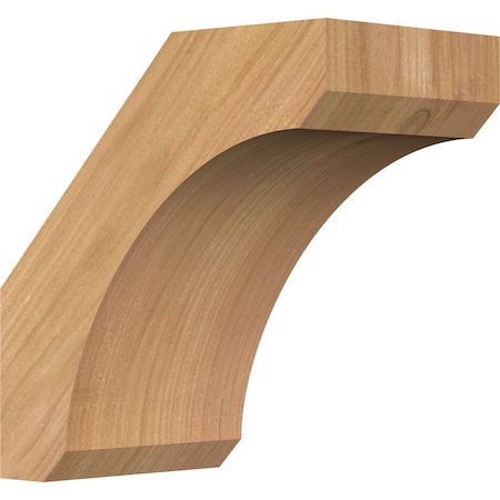 Ekena Millwork 3 1/2"W x 6"D x 6"H Legacy Smooth Knee Brace, Western Red Cedar BRC04X06X06LEC00SWR
